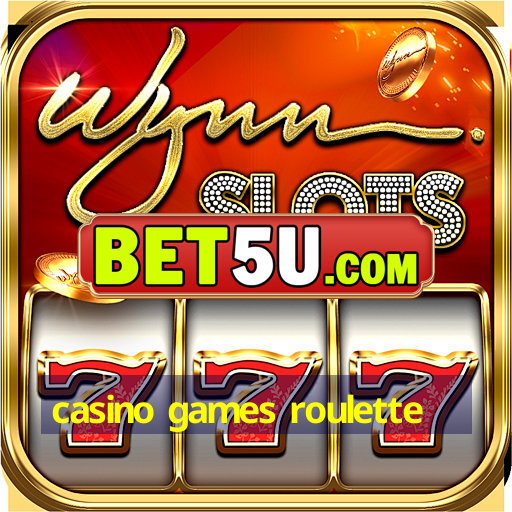 casino games roulette